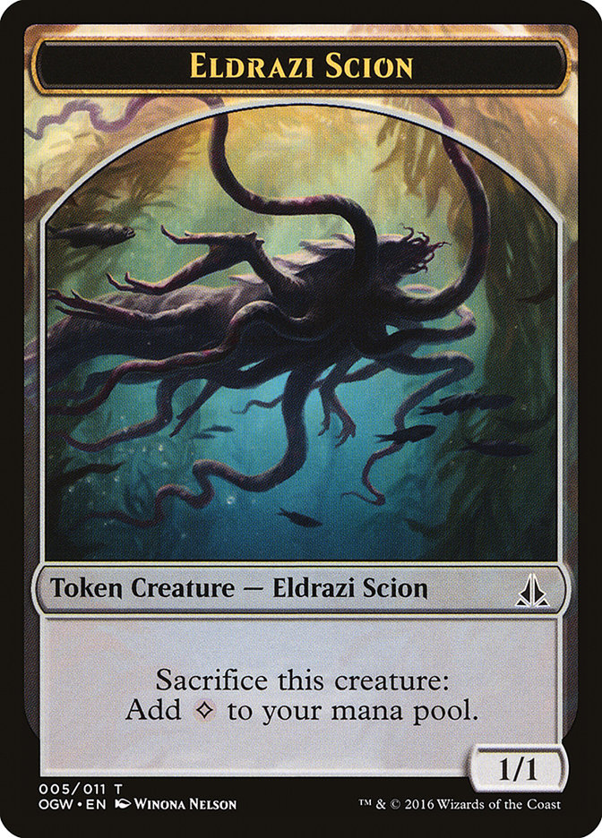 Eldrazi Scion (005/011) [Oath of the Gatewatch Tokens] | The Time Vault CA