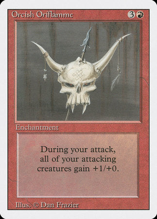 Orcish Oriflamme [Revised Edition] | The Time Vault CA