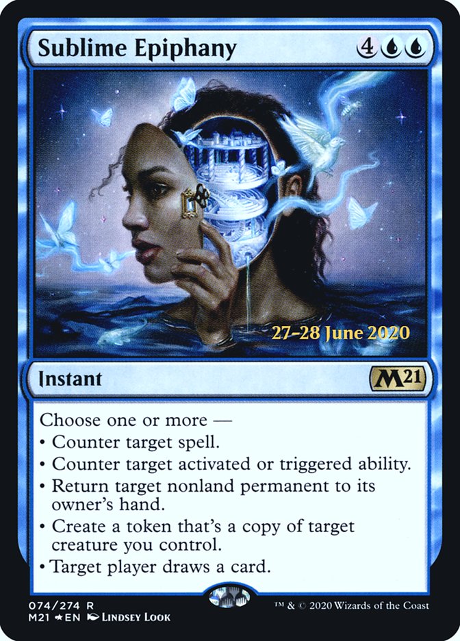 Sublime Epiphany  [Core Set 2021 Prerelease Promos] | The Time Vault CA