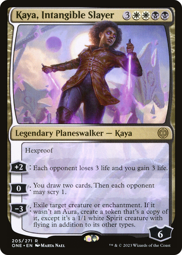 Kaya, Intangible Slayer [Phyrexia: All Will Be One] | The Time Vault CA