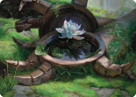 Timeless Lotus Art Card [Dominaria United Art Series] | The Time Vault CA