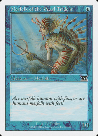 Merfolk of the Pearl Trident [Classic Sixth Edition] | The Time Vault CA