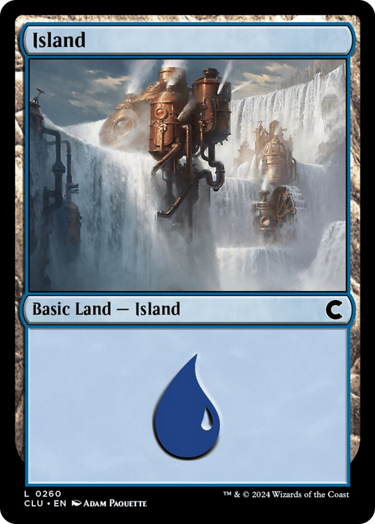 Island (0260) [Ravnica: Clue Edition] | The Time Vault CA