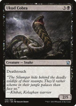 Ukud Cobra [Dragons of Tarkir] | The Time Vault CA