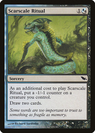 Scarscale Ritual [Shadowmoor] | The Time Vault CA