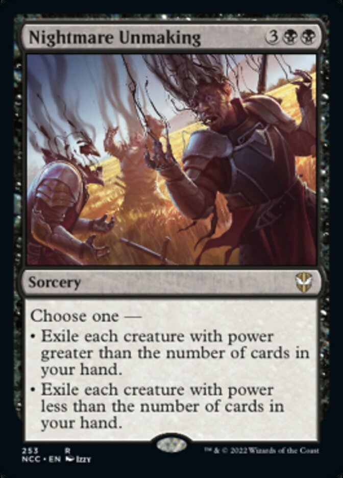 Nightmare Unmaking [Streets of New Capenna Commander] | The Time Vault CA