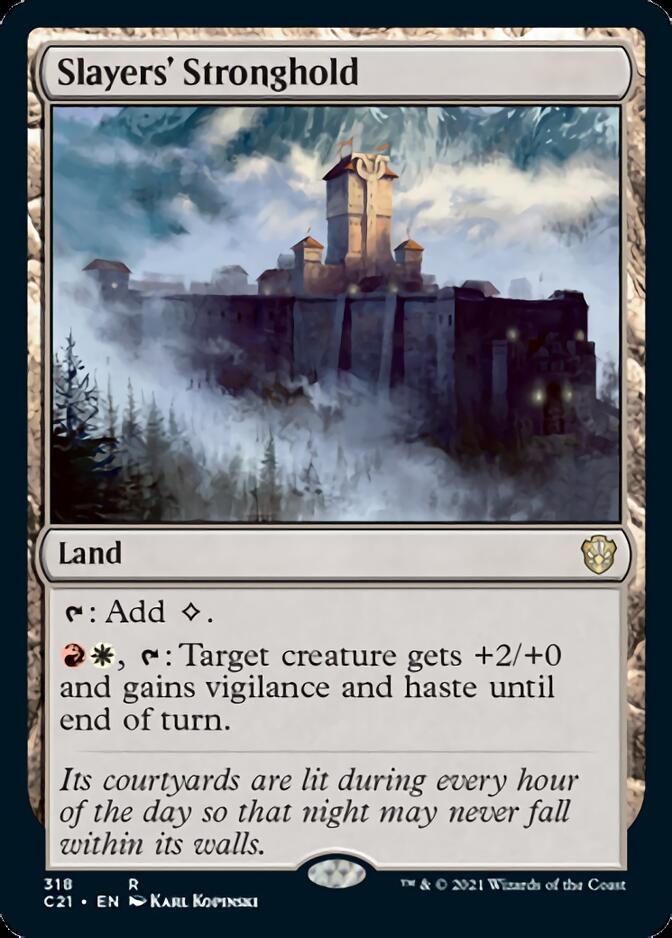 Slayers' Stronghold [Commander 2021] | The Time Vault CA