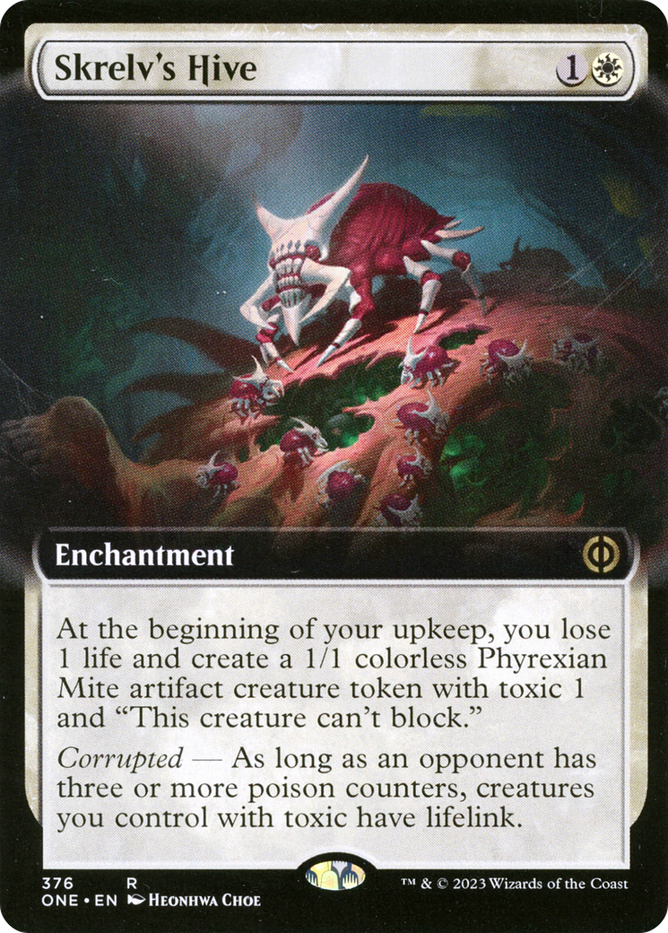 Skrelv's Hive (Extended Art) [Phyrexia: All Will Be One] | The Time Vault CA
