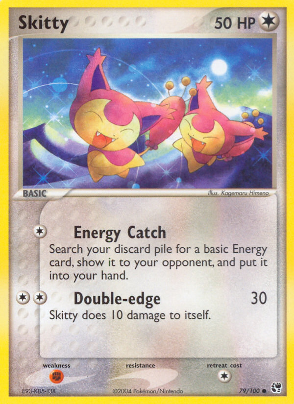 Skitty (79/100) [EX: Sandstorm] | The Time Vault CA