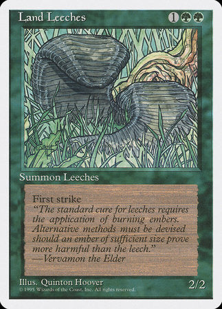 Land Leeches [Fourth Edition] | The Time Vault CA