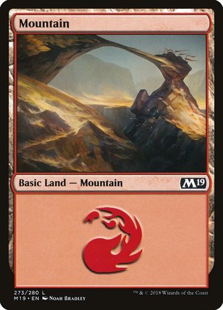 Mountain (273) [Core Set 2019] | The Time Vault CA