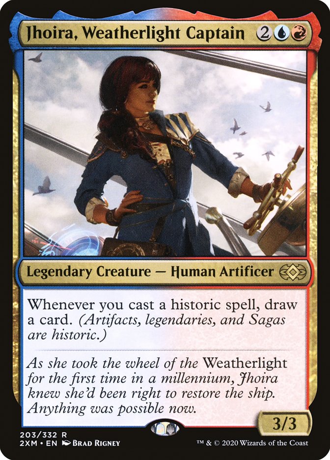 Jhoira, Weatherlight Captain [Double Masters] | The Time Vault CA