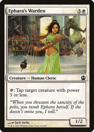 Ephara's Warden [Theros] | The Time Vault CA