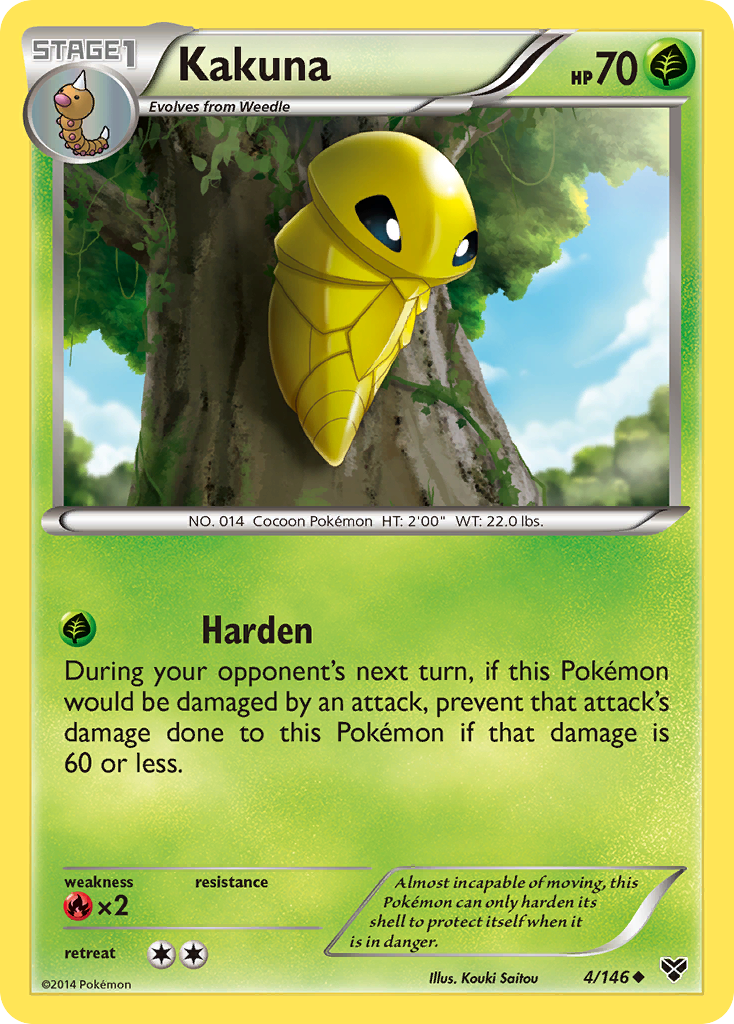 Kakuna (4/146) [XY: Base Set] | The Time Vault CA