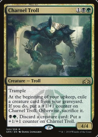 Charnel Troll [Guilds of Ravnica] | The Time Vault CA