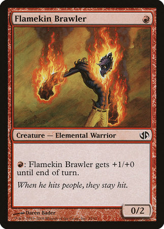 Flamekin Brawler [Duel Decks: Jace vs. Chandra] | The Time Vault CA