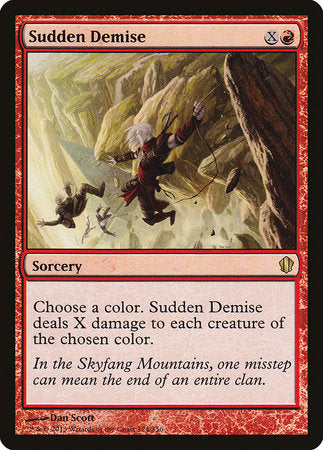 Sudden Demise [Commander 2013] | The Time Vault CA