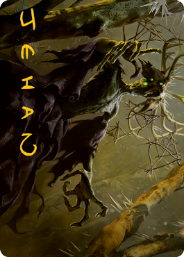 Old Stickfingers Art Card (Gold-Stamped Signature) [Innistrad: Midnight Hunt Art Series] | The Time Vault CA
