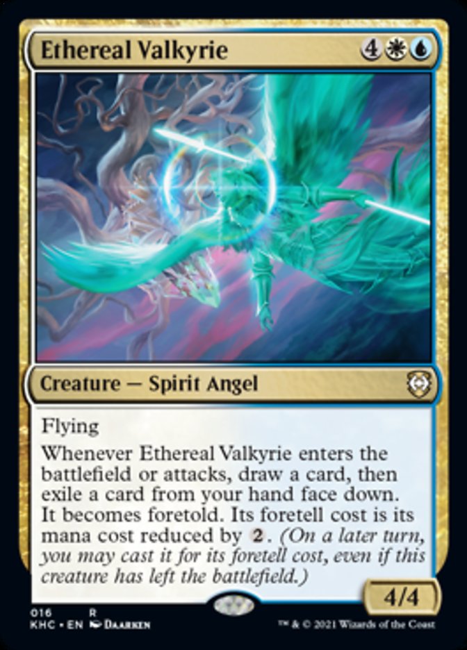 Ethereal Valkyrie [Kaldheim Commander] | The Time Vault CA