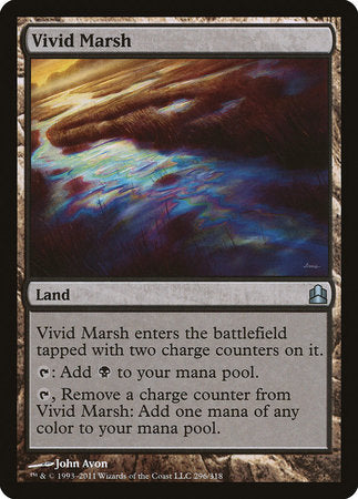 Vivid Marsh [Commander 2011] | The Time Vault CA