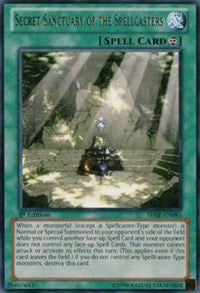 Secret Sanctuary of the Spellcasters [SHSP-EN095] Rare | The Time Vault CA