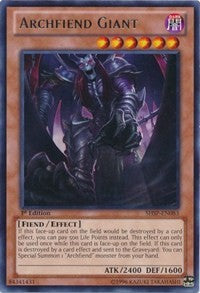 Archfiend Giant [SHSP-EN083] Rare | The Time Vault CA