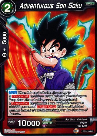 Adventurous Son Goku (BT5-106) [Miraculous Revival] | The Time Vault CA