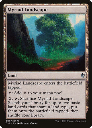 Myriad Landscape [Commander 2016] | The Time Vault CA