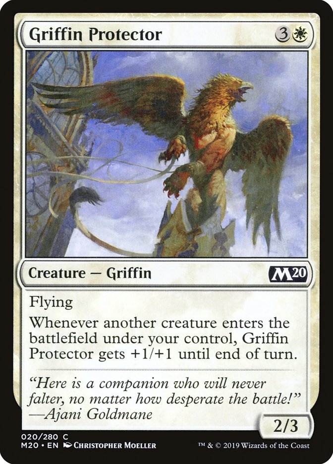 Griffin Protector [Core Set 2020] | The Time Vault CA