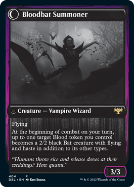 Voldaren Bloodcaster // Bloodbat Summoner [Innistrad: Double Feature] | The Time Vault CA