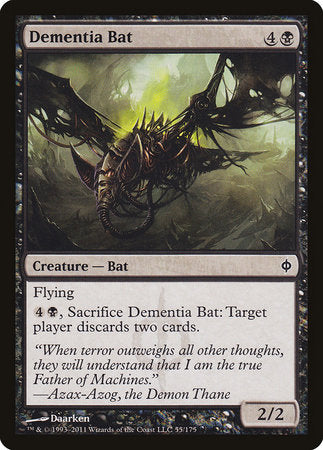 Dementia Bat [New Phyrexia] | The Time Vault CA