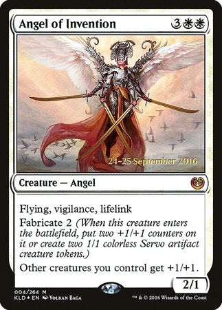 Angel of Invention [Kaladesh Promos] | The Time Vault CA