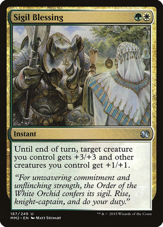 Sigil Blessing [Modern Masters 2015] | The Time Vault CA
