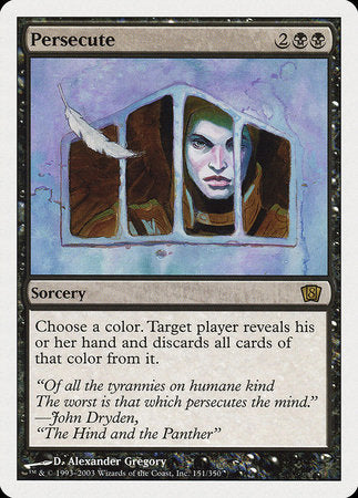 Persecute [Eighth Edition] | The Time Vault CA