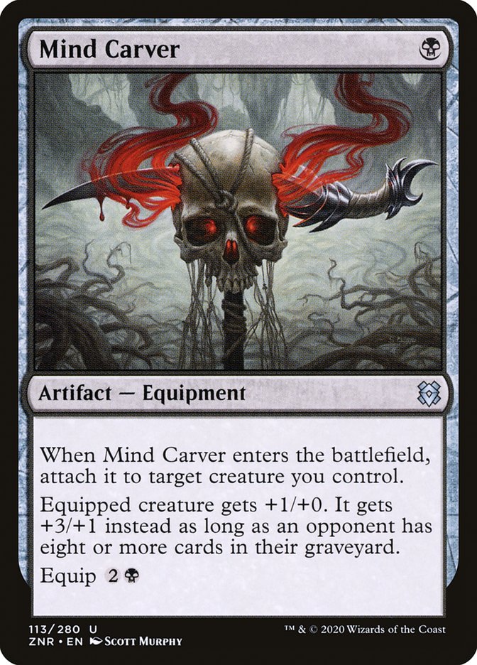 Mind Carver [Zendikar Rising] | The Time Vault CA