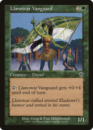 Llanowar Vanguard [Invasion] | The Time Vault CA