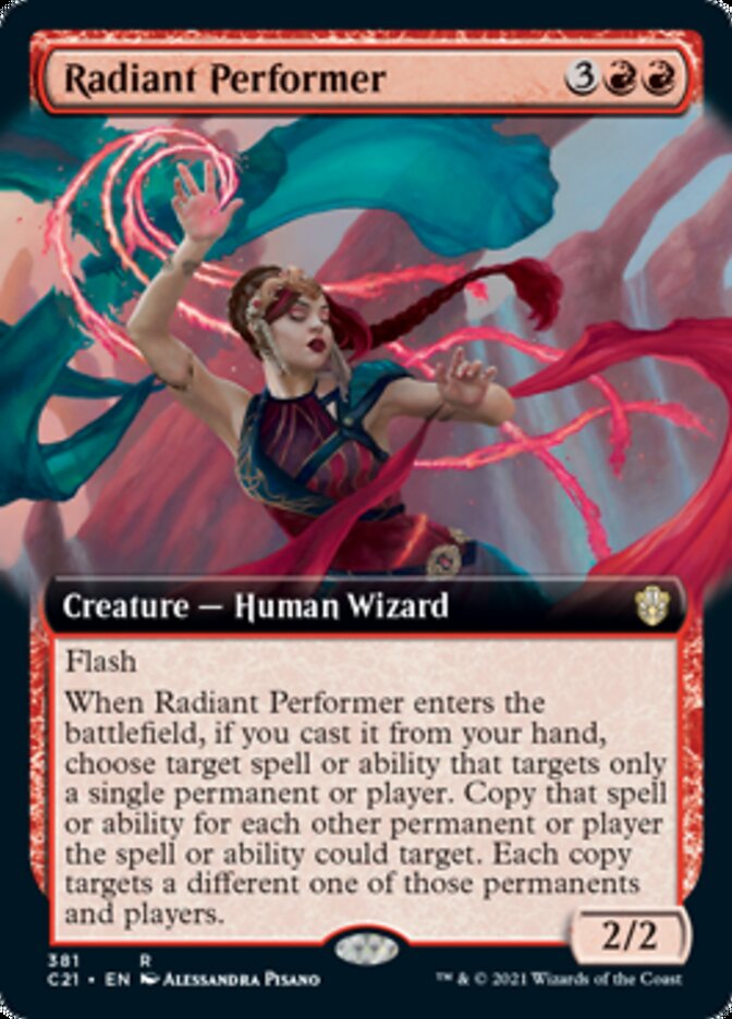 Radiant Performer (Extended) [Commander 2021] | The Time Vault CA