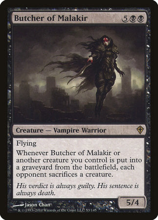 Butcher of Malakir [Worldwake] | The Time Vault CA