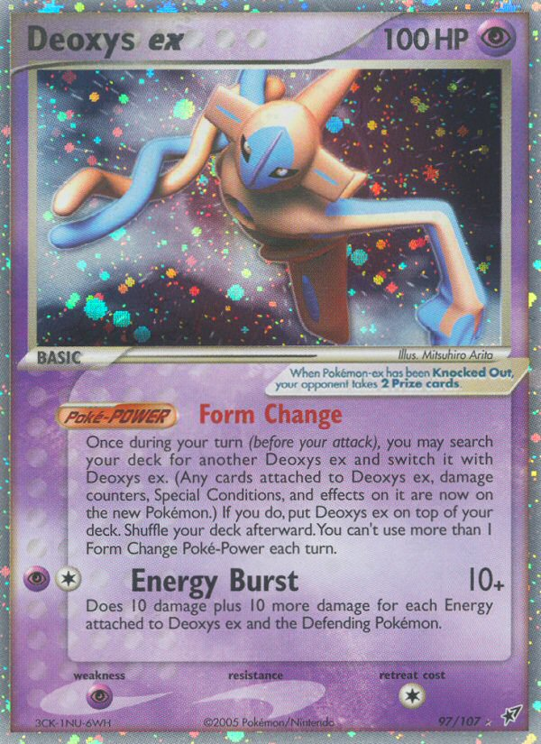 Deoxys ex (97/107) [EX: Deoxys] | The Time Vault CA