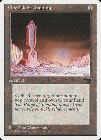 Obelisk of Undoing [Chronicles] | The Time Vault CA