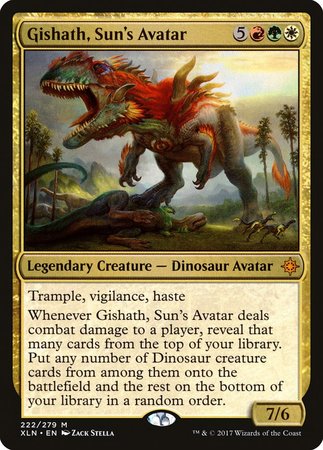 Gishath, Sun's Avatar [Ixalan] | The Time Vault CA