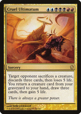 Cruel Ultimatum [Commander 2013] | The Time Vault CA