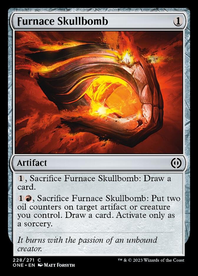 Furnace Skullbomb [Phyrexia: All Will Be One] | The Time Vault CA