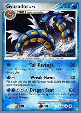 Gyarados LV.52 (19/100) (Happy Luck - Mychael Bryan) [World Championships 2010] | The Time Vault CA