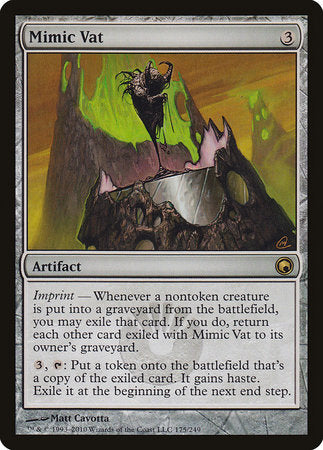 Mimic Vat [Scars of Mirrodin] | The Time Vault CA