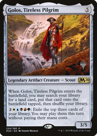 Golos, Tireless Pilgrim [Core Set 2020 Promos] | The Time Vault CA
