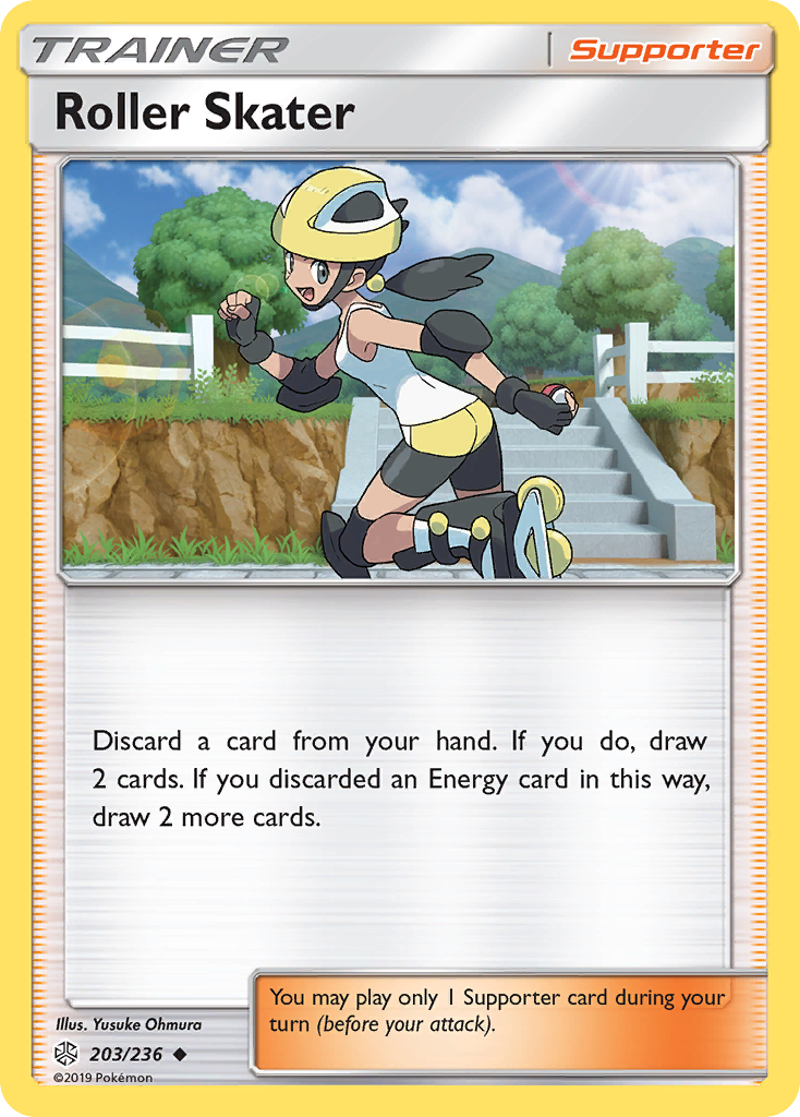 Roller Skater (203/236) [Sun & Moon: Cosmic Eclipse] | The Time Vault CA