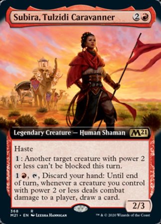 Subira, Tulzidi Caravanner (Extended Art) [Core Set 2021] | The Time Vault CA