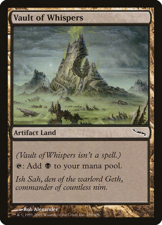 Vault of Whispers [Mirrodin] | The Time Vault CA