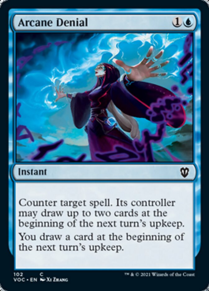 Arcane Denial [Innistrad: Crimson Vow Commander] | The Time Vault CA